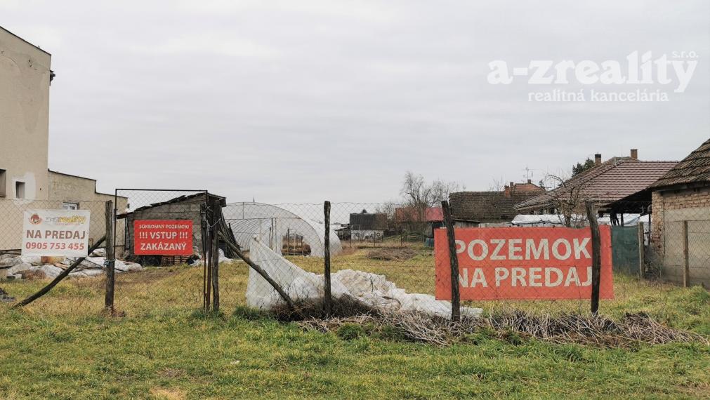 Predaj stavebného pozemku v Nesvadoch