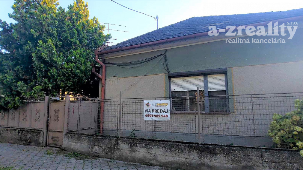 Ponúkame rod.dom v obci Opatovský Sokolec
