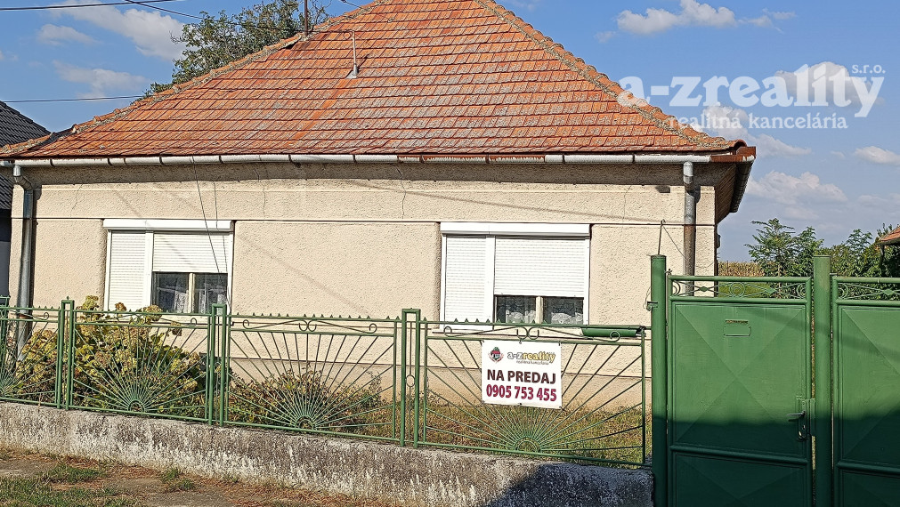 Na predaj rodinný dom v obci Tvrdošovce