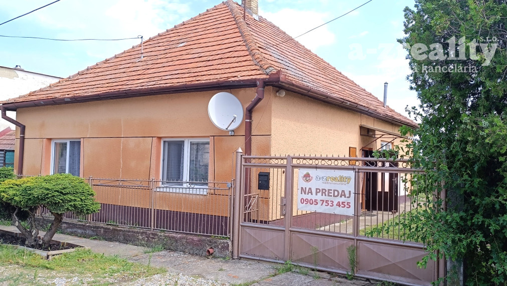 Na predaj starší rodinný dom v obci Tvrdošovce