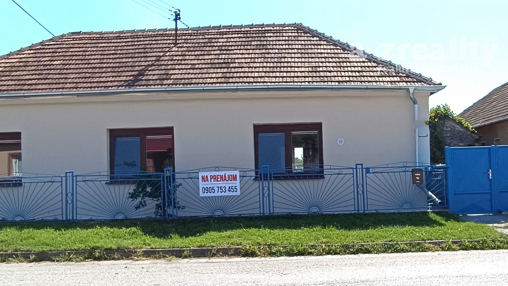 Na prenájom rodinný dom v obci Úľany nad Žitavou