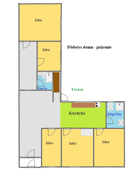 Rodinný dom na predaj v Komárne