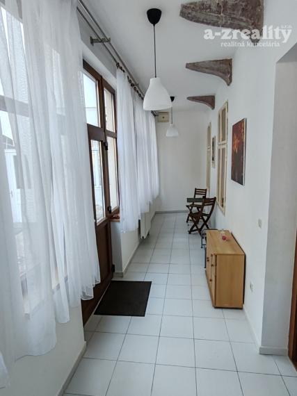 Veľký 1 izbový byt v dome so záhradou na prenájom