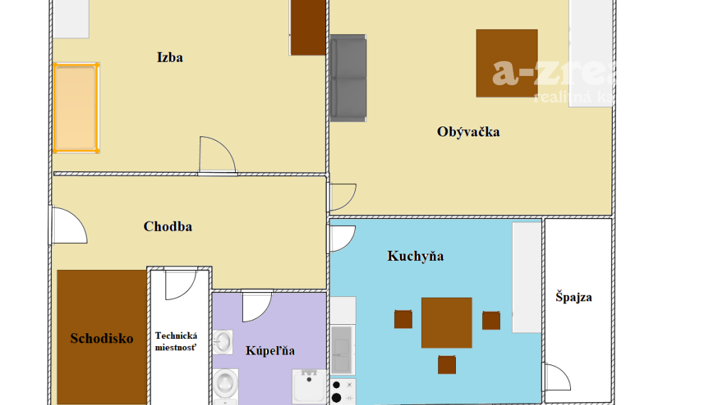 Rodinný dom so záhradou na predaj v Kameničnej