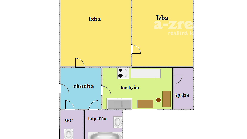 Iba u nás! Rodinný dom s garážou na predaj v Komárne