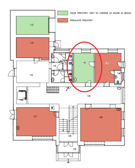 Prenájom komerčného priestoru