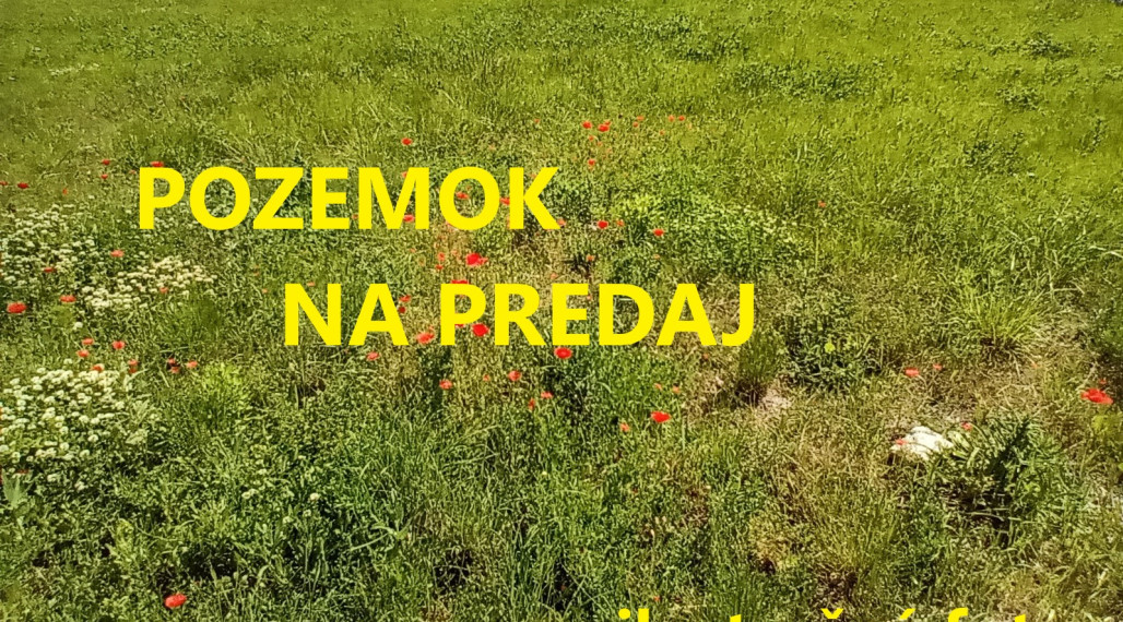 Na predaj stavebný pozemok Nové Zámky