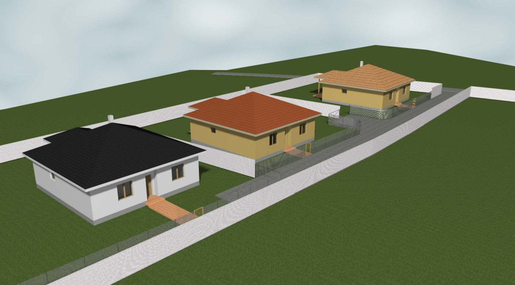 Na predaj 3 stavebné pozemky v centre obce Jasová