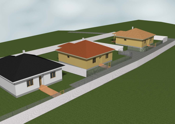 Na predaj 3 stavebné pozemky v centre obce Jasová