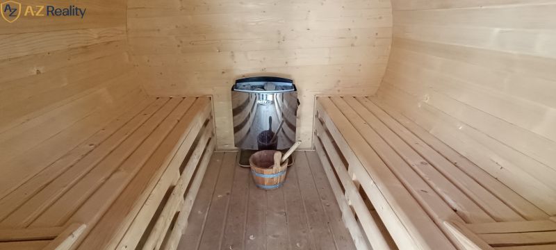 sauna interiér
